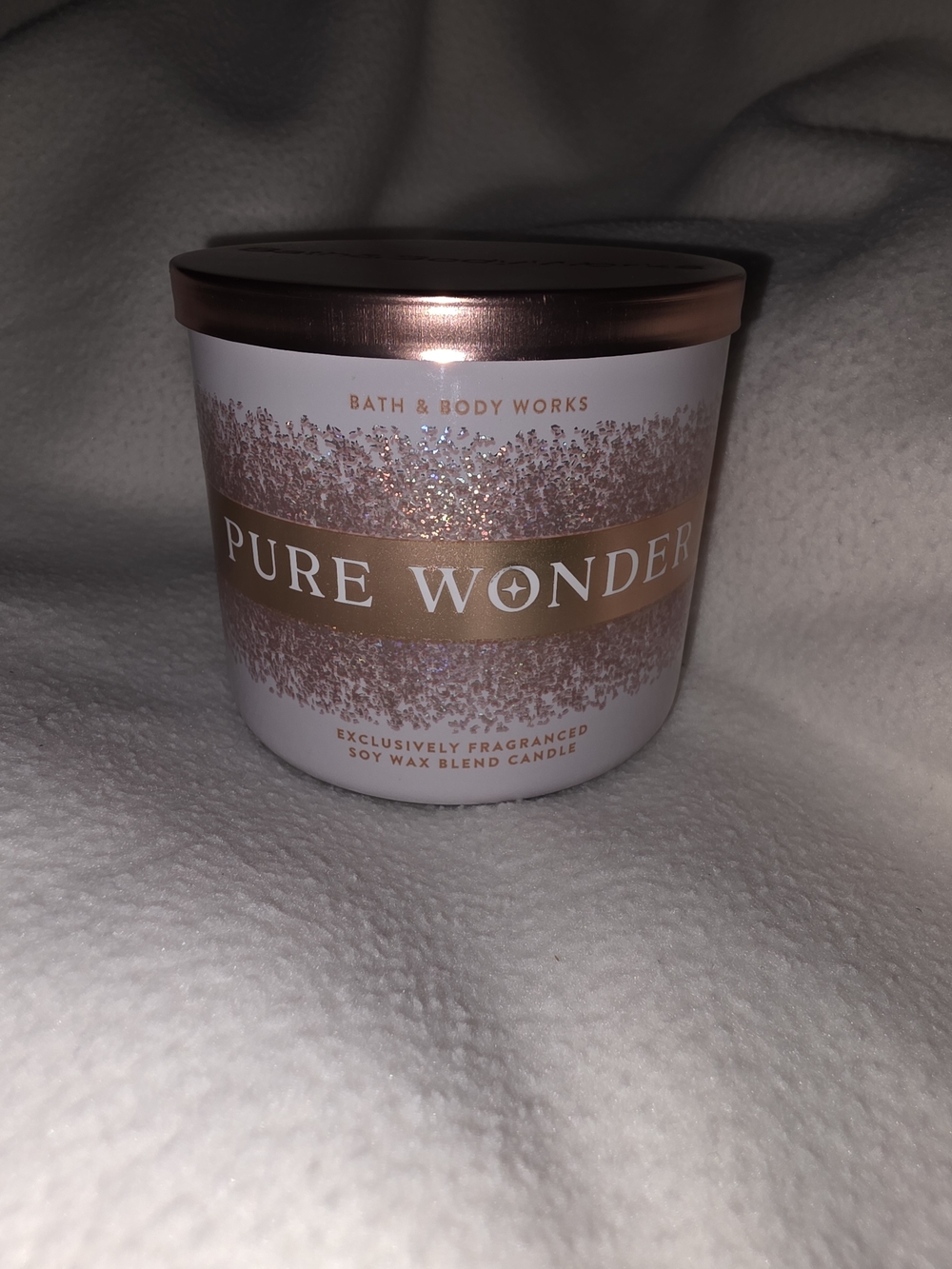 Bath & Body Works Pure Wonder Candle - Rose Gold